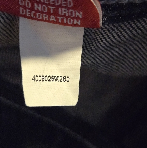 ELLE Womens Low Rise Dark Wash Hurricane Stretch Skinny Denim Jeans Size 8 - Picture 13 of 13